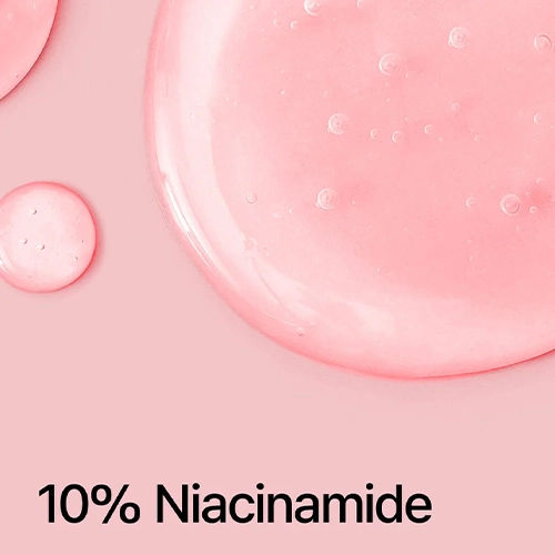 تركيبة سيروم Niacinamide 10% من Anua معروضة عن قرب